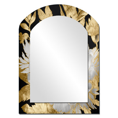 Miroir mural asymétrique, exquis