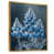 Toile avec cadre flottant or