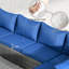 Ensemble de conversation modulaire en rotin Aliva-560982484