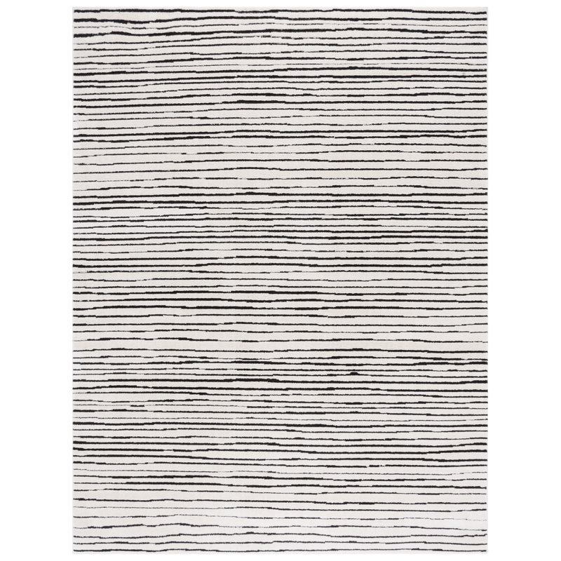Simrita Performance Striped Rug, Rectangle 8' x 10'