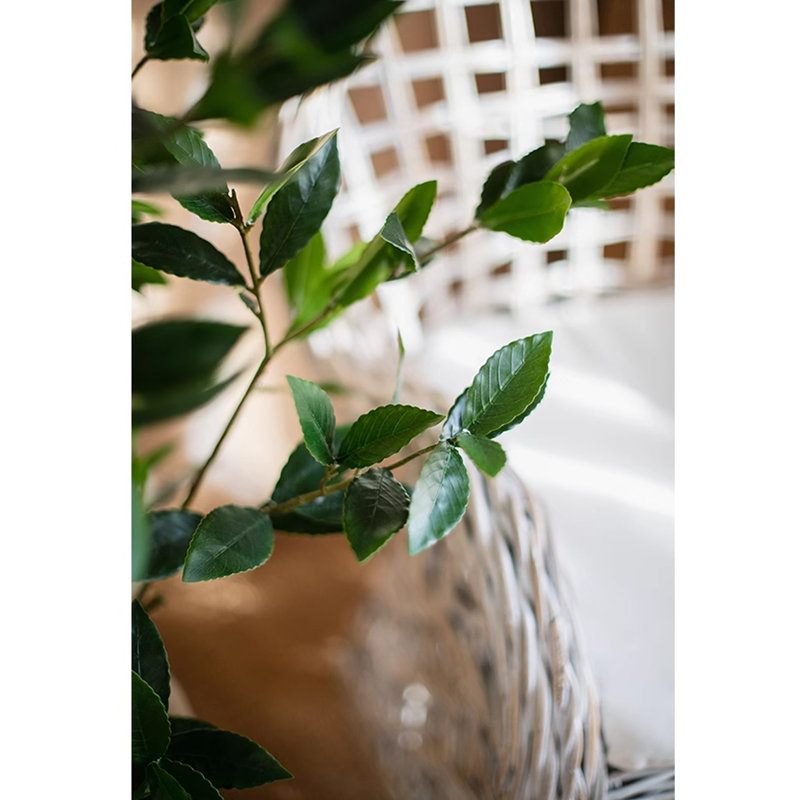 Pot de fleurs vert artificiel Bay Tree