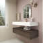 Ensemble de meuble-lavabo mural simple 48 po Alysa-71095602