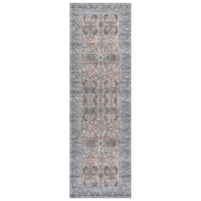Arizona 221 Performance Machine Washable Oriental Rug, Runner 2'6" x 8'