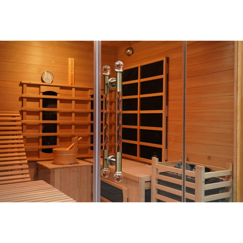 Vidalux Traditional Steam Sauna in Hemlock