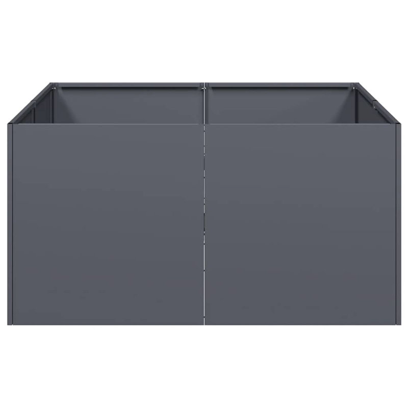 Planter 80X80x40 Cm Cold-Rolled Steel, Anthracite