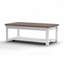 Table basse Brixham 48 po, aucun assemblage requis, finition deux tons-303552089