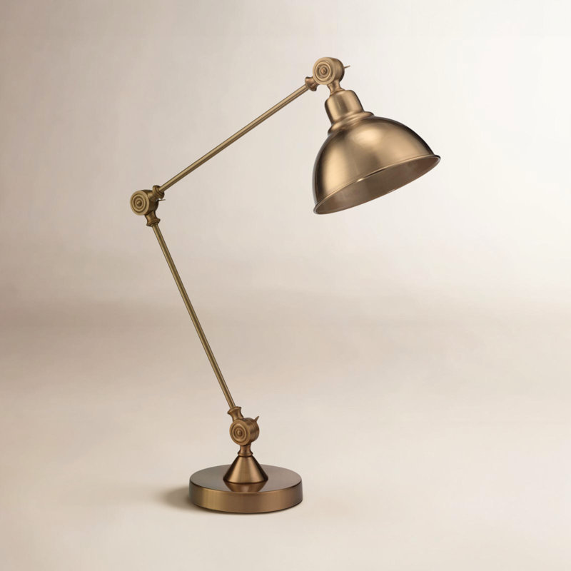 Brynner Adjustable Metal Desk Lamp