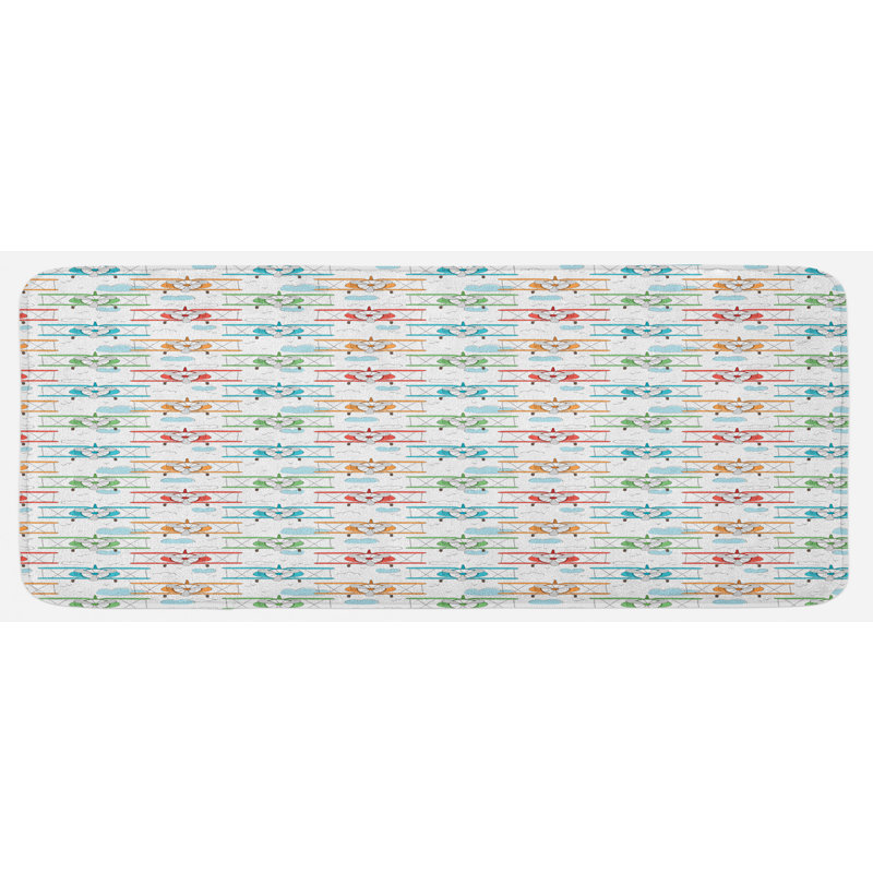 Tapis de cuisine avion