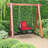 Paiden 1 - Person Metal Hanging Porch Swing and Cushions