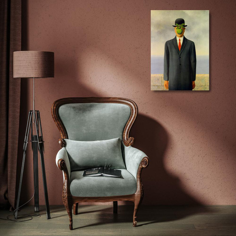Le fils de l'homme, c.1964, H 18 po x l 13 po