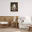 Art mural sur toile flottante Bookish Ghost & Flowers, design par Jo Moulton-676525075-676525086