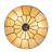 Mauzy Glass Flush Mount