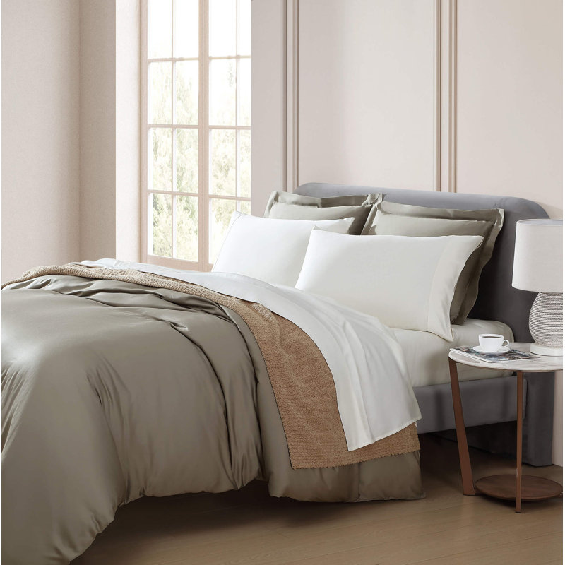 Natural Premium Flat Sheet, Full / QueenFlat Sheet, Off White