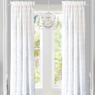 Cioffi Sheer Curtains / Drapes Pair