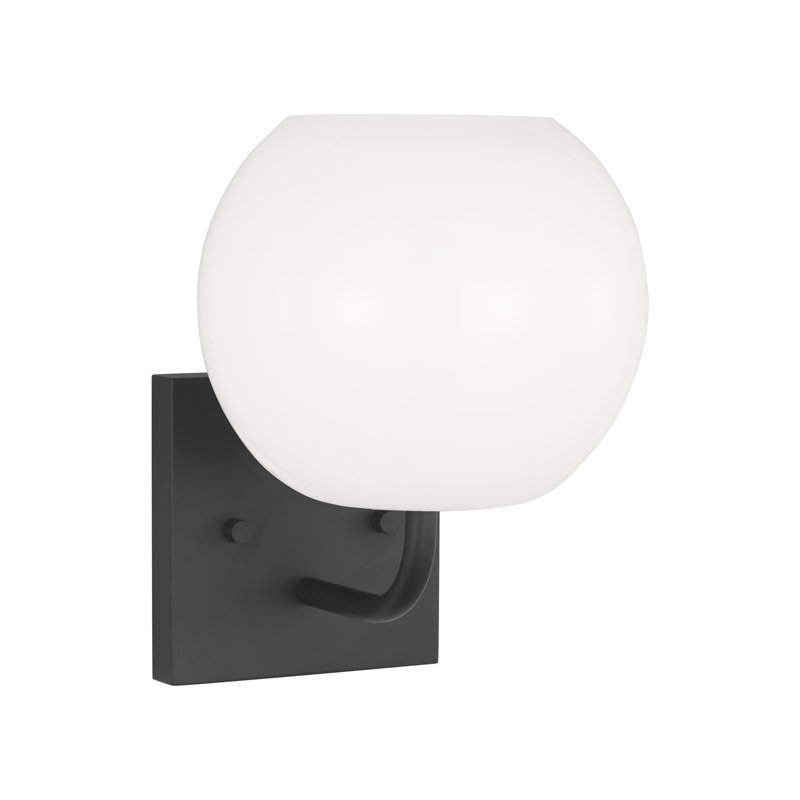 Jorund Dimmable Vanity Light, Midnight Black, No