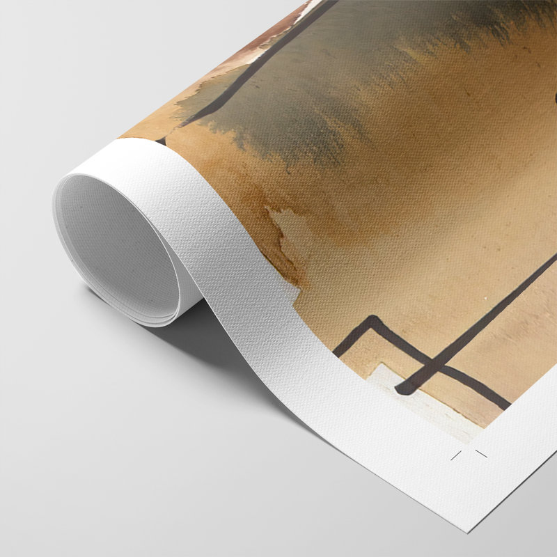 Retro Vibe III - Impression sur toile seulement - NON-CADRE, H 12 po x l 8 po