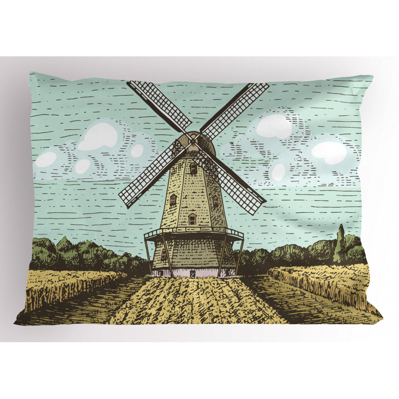 Dutch Polyester Sham Set, King