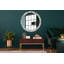 Huldar Glass Flat Wall Mirror