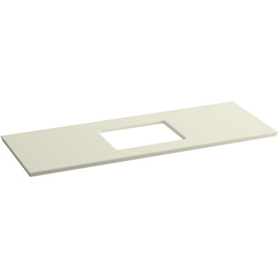 Solid/Expressions 61" Single Bathroom Vanity Top