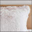 Ensemble de 3 mini-édredon en fausse fourrure à poil long double / grand rose / blanc-133388267