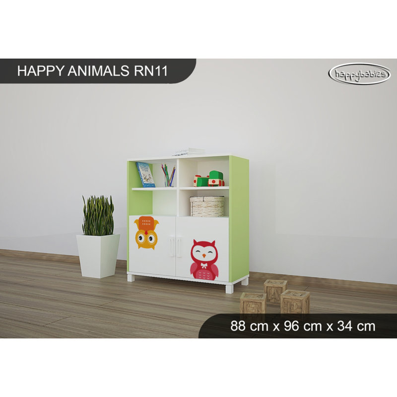 88cm W Kids Cube, Green
