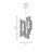 Hillbourne 3-Light Pendant in Brass-533646426-533646421