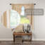 Paire de rideaux semi-transparents avec passe-tringle Clare-36426265