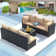 Graydin 6 - Person Patio Conversation Sets with Cushions