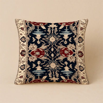 Overdyed Indoor and Outdoor Throw Pillow