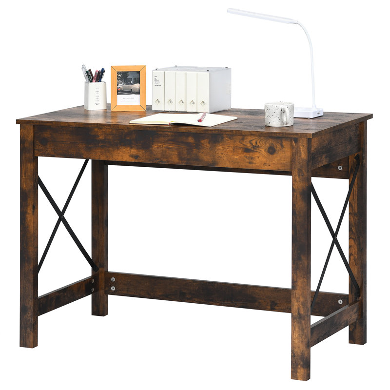 Dena Writing Desk, Rustic Brown
