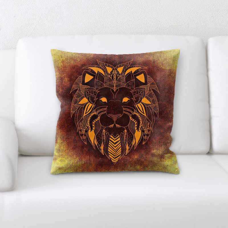Coussin lion