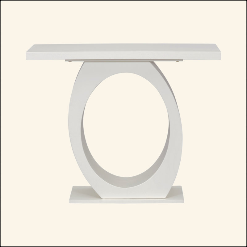 Console élégante et moderne Mirod, Beige