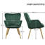 color 125kg Load Capacity Modern Accent Chair with Wing Side and Metal Legs-312863939-273937114