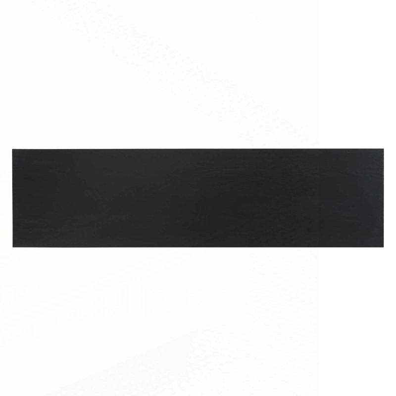 Wood Console Table, Black