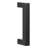 Square Barn Door Handle with Flush Handle, 8"-108656165