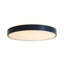 Plafonnier DEL rond à intensité variable Halo Glow bleu marine