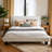 Metal Platform Bed Frame With Adjustable Headboard, No Box Spring Needed, King Size-332685341