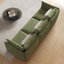 Coussin modulaire vert 100% polyester-920349630-920349625