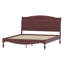Lit plateforme en bois avec tête de lit Traditional-133276674
