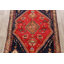 Tapis décoratif en laine noué à la main de conception unique 3 pi 11 po x 5 pi 1 po Abadeh