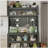 Metal storage shelf