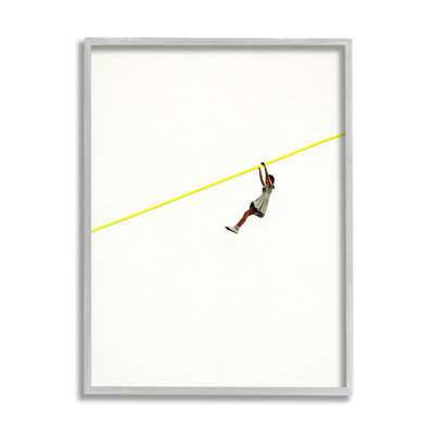 Conception moderne de lignes jaunes minimalistes par Cassia Beck