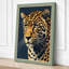 Leopard Profile Rustic - Wrapped Canvas-1119359909-1119359913