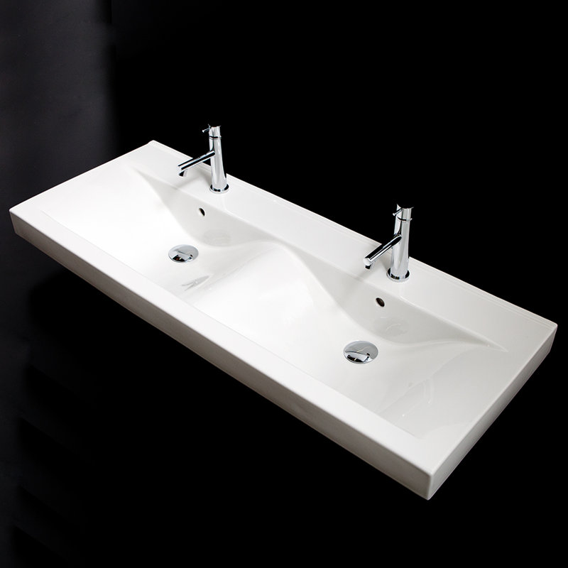 Spring 21 in. L Bathroom Sink