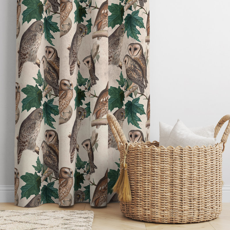 Semi Sheer Curtain, 20" W x 52" L
