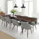 Aunnika 8 - Person Extendable Four Leg Dining Set