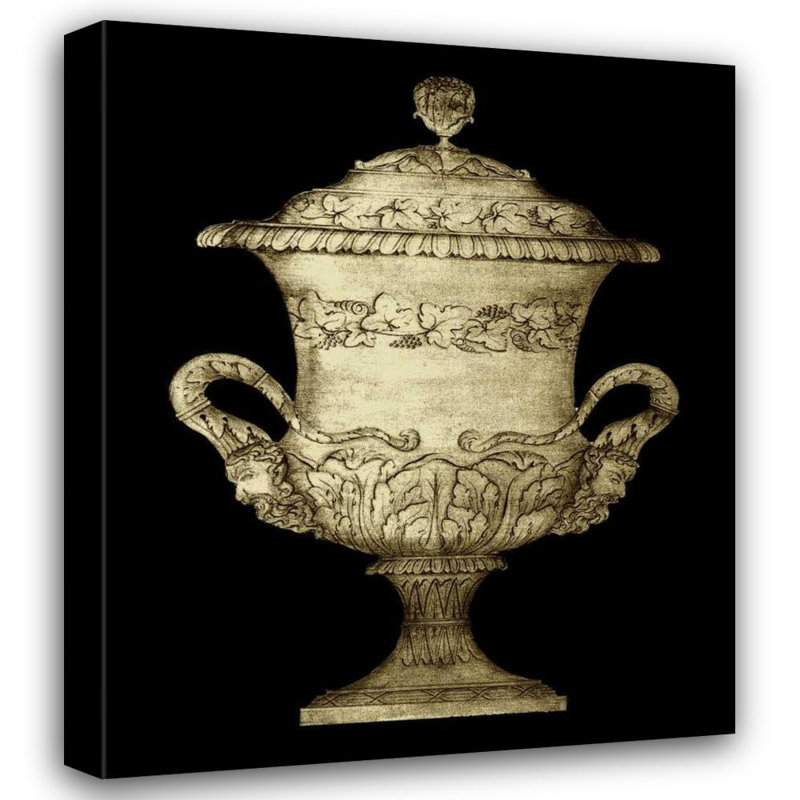 Art sur toile tendue avec châssis Art Studio Vision: Garden Antiquities IV, H 23 po x l 20 po