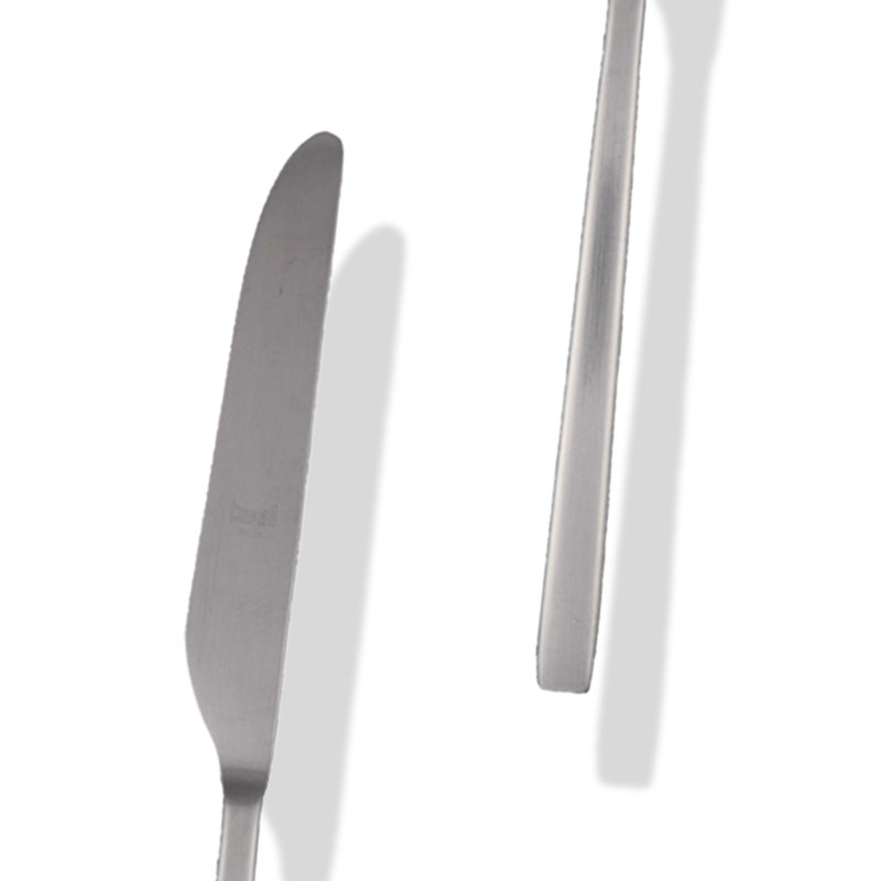 Ensemble de couverts 5 pièces en acier inoxydable Atena Ice, Glace