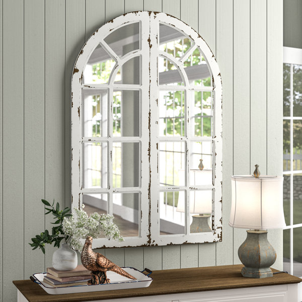 Laurel Foundry Modern Farmhouse Adilynn Arch Wood Wall Mirror & Reviews ...