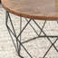 Lupi Solid Wood Top Single Coffee Table-961981013